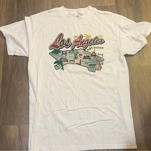 Vintage Y2K Los Angeles California Tee 100% Cotton
